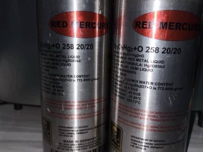 Mercúrio Líquido Vermelho à Venda