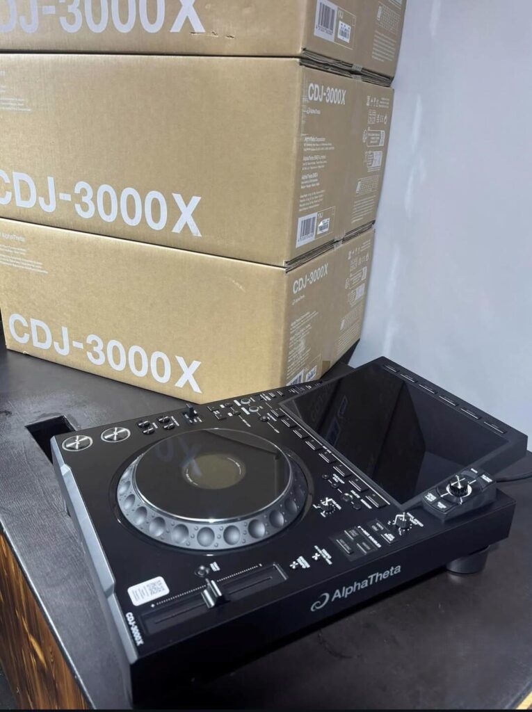 AlphaTheta XDJ-AZ, AlphaTheta OMNIS-DUO, Pioneer DJ OPUS-QUAD, Pioneer DJ XDJ-RX3, Pioneer XDJ-XZ, Pioneer DDJ-FLX10, AlphaTheta DDJ-GRV6, Pioneer DDJ-1000, Pioneer DDJ-1000SRT, Pioneer DDJ-REV7, AlphaTheta CDJ-3000X , Pioneer CDJ-3000, Pioneer DJ DJM-A9