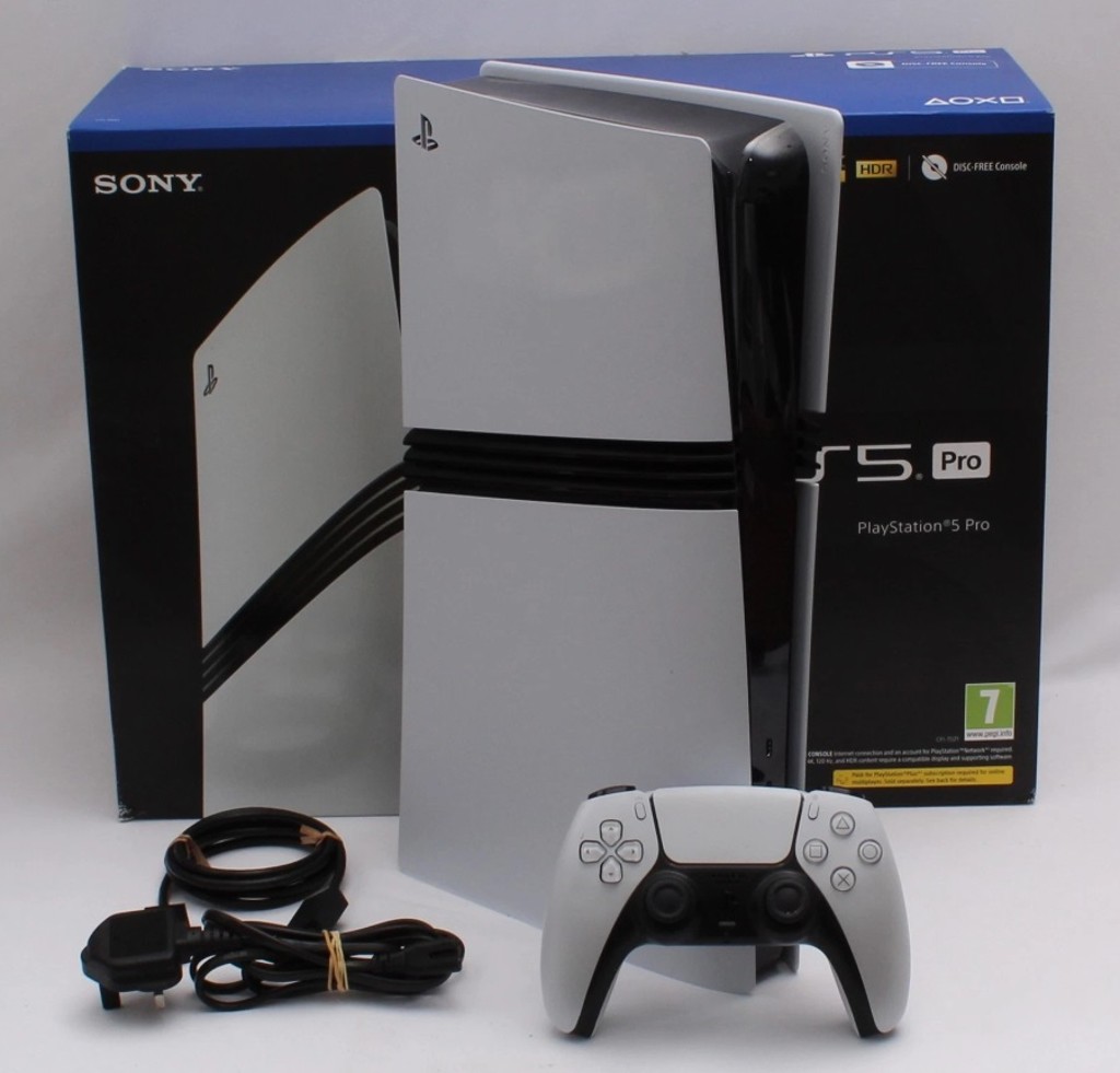As consolas Sony PlayStation PS5 Pro 2TB , Sony PlayStation PS5 Slim , Nintendo Switch 2, Microsoft Xbox Series X 2TB estão disponíveis a preços de grossista