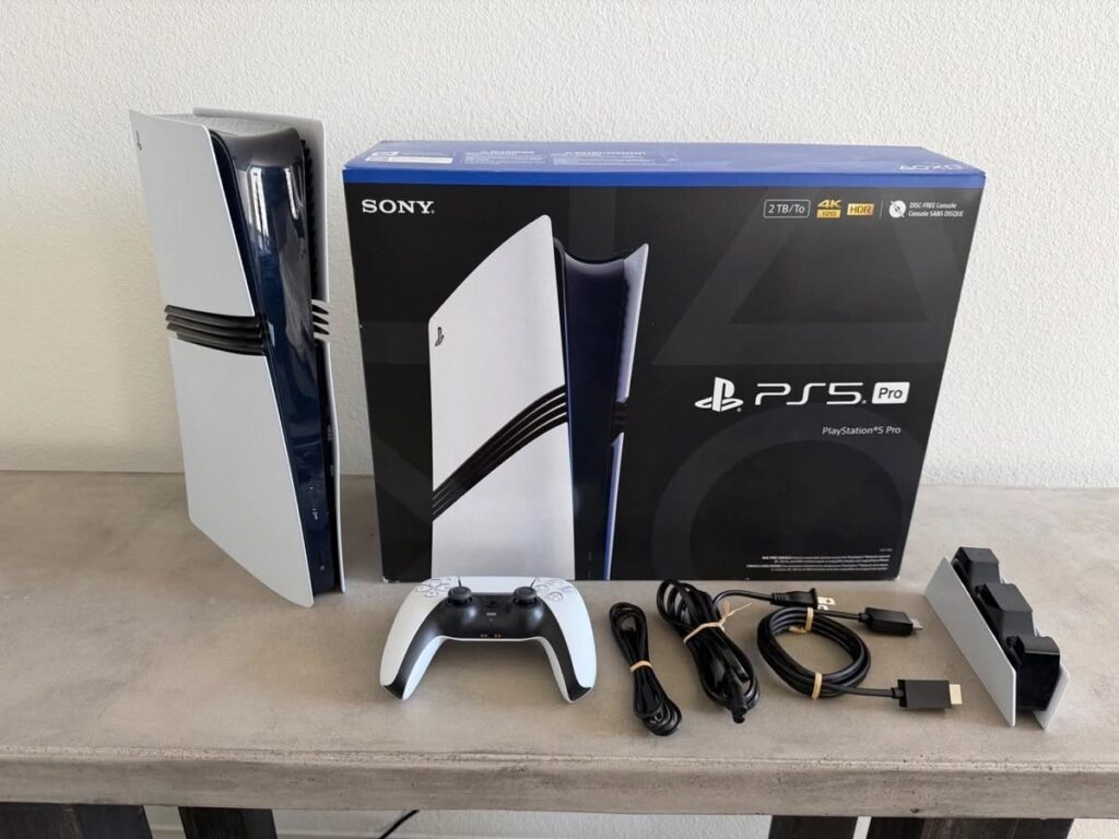 As consolas Sony PlayStation PS5 Pro 2TB , Sony PlayStation PS5 Slim , Nintendo Switch 2, Microsoft Xbox Series X 2TB estão disponíveis a preços de grossista