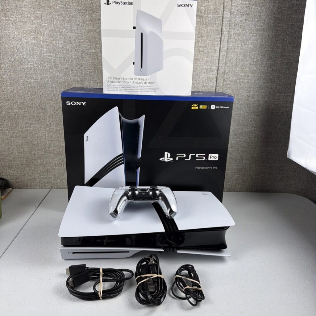 As consolas Sony PlayStation PS5 Pro 2TB , Sony PlayStation PS5 Slim , Nintendo Switch 2, Microsoft Xbox Series X 2TB estão disponíveis a preços de grossista