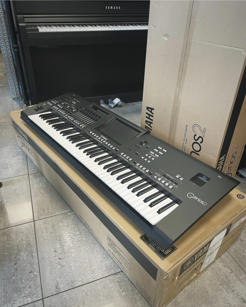 Korg Pa5X, Korg Pa4X, Korg Pa4X MG2, Korg NAUTILUS , Korg Pa1000 MG, Korg PA-1000, Yamaha Genos2 76-teclas, Yamaha PSR-SX920 , Yamaha MODX8+ , Yamaha Tyros5, Yamaha PSR-SX900, Yamaha MONTAGE M8X, Ketron EVENT
